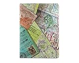 Dynomighty Men's Mighty Passport Cover Stamps, Multi, One Size