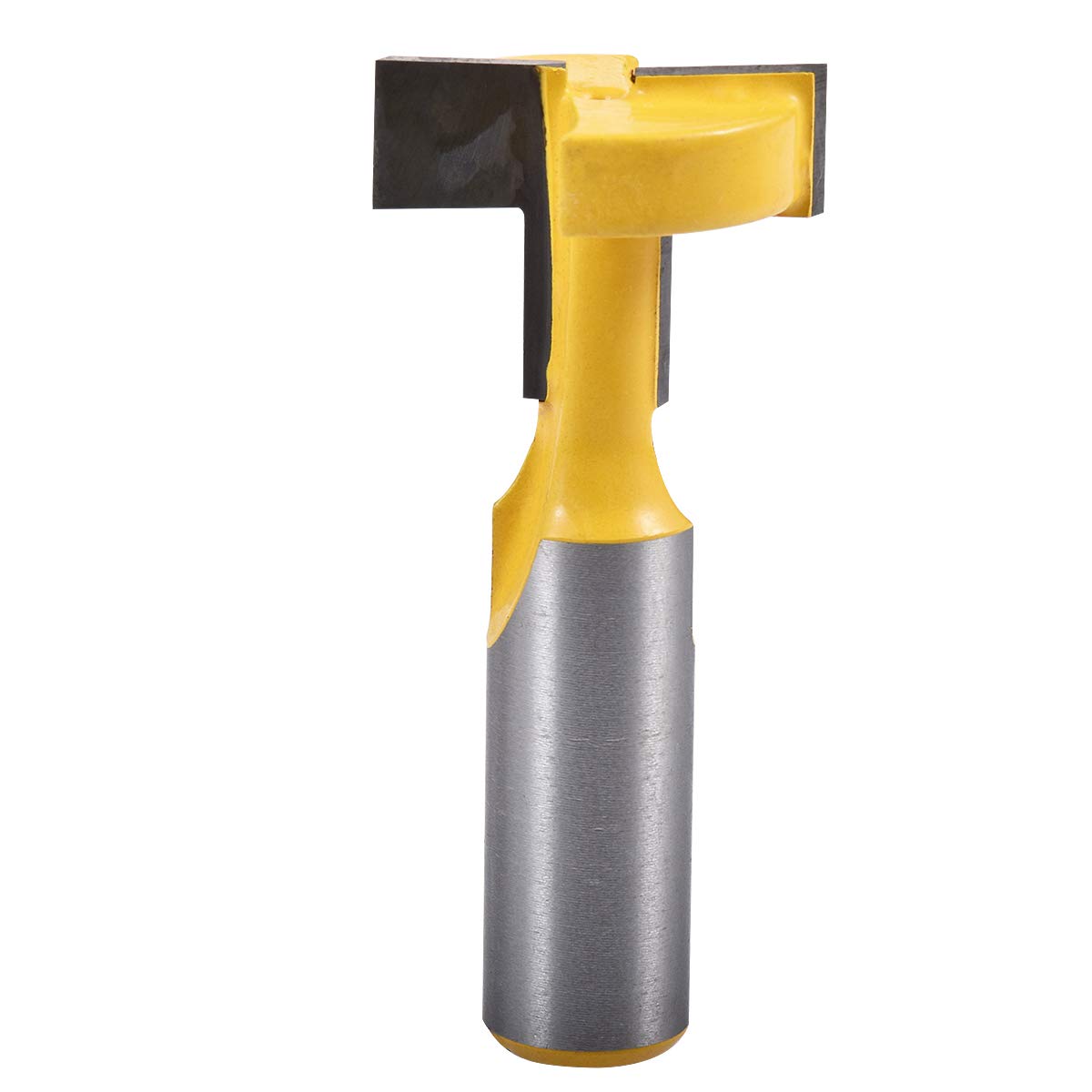 KATUR T-Slot and T-Track Cutter Router Bit, Keyhole Router Bit with 1/2 Inch Shank for Carbide Woodworking Milling Cutter (1/2" Shank,1.05" Width)