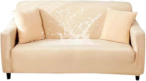 Hotniu Waterproof Stretch Sofa Couch Covers 1 Piece Thick