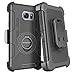Note 5 Case, Galaxy Note 5 Case, BENTOBEN Samsung Galaxy Note 5 Case Shockproof Heavy Duty Hybrid Full Body Rugged Holster Protective Case for Samsung Galaxy Note 5 with Kickstand + Belt Clip (Black)