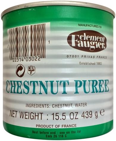 Chestnut Puree 15.5 oz by Clement Faugier