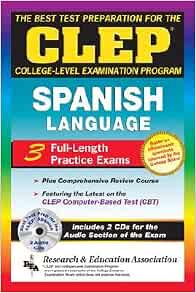 CLEP Spanish W/ Audio CDs (Rea)- The Best Test Prep for the CLEP Exam ...