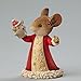 Enesco Heart of Christmas Mouse with Puppet Figurine, 1.97-Inch