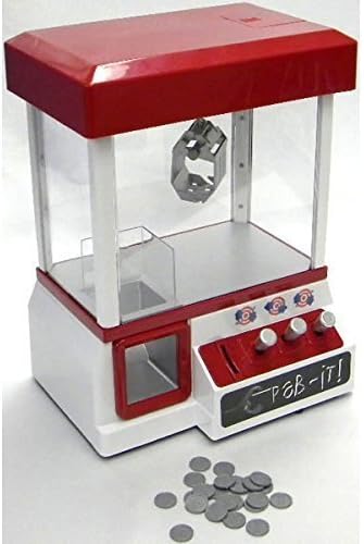 The Electronic Claw Game Mini UFO Catcher Grab-O-Matic by Little Toy Machines