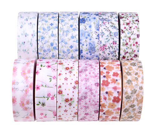 Decorative diy washi tape collection for craft and wrap…