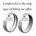 Queenwish 6mm Black Tungsten Carbide Ring Silvering Celtic Dragon Men's Women's Wedding Band Size 5-13