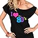 Kangaroo Halloween Costumes - I Love The 80's Shirt, M/L