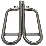 Grilling Corner Pipe Burner (1 Pair) for Dyna-Glo DGP350NP, Master Forge MFA350BNP, MFA350CNP, MFA350BNN, HomeDepot DGP350NP-D