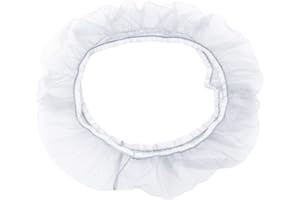 Soft Airy Bird Cage Cover Seed Catcher Guard Parrot Mesh Net Stretchy Basket White Medium Convenient Handled