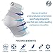 OrthoSleeve FS6 Compression Foot Sleeve (One Pair) for Plantar Fasciitis, Heel Pain, Achilles Tendonitis and Swelling