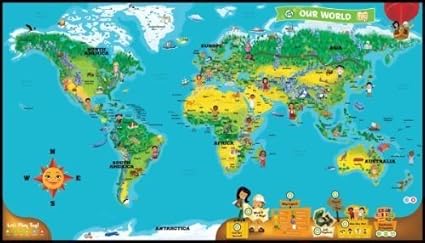 Amazon.com: NEW LeapFrog LeapReader Interactive World Map works