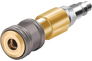 SAFELIFE Air Chuck Lock on 1/4 FNPT Closed Flow Tire Chuck, Air Chucks for Tires Heavy Duty, Locking Air Chuck Quick Connect for Inflator Gauge and Air Compressor