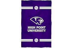 Vive La Fete Bath Towels 100% Polyester High Point University Panthers Premium Purple Beach Bath Towel 31 x 51 - Towels for Spa & Beach