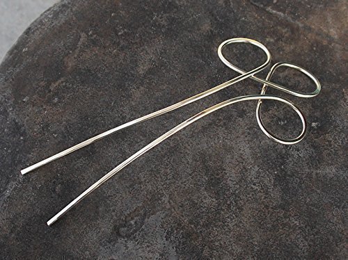 Celtic Silver Hair Fork Hair Pins Hair Stick Bun Holder Hair Jewelry women gift