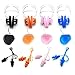 4 Sets Waterproof Corded Swimming Earplug Dotted Nose Clips Swimming Ear & Nose Protector for Adults Kids (Nose Clip & Earplugs)
