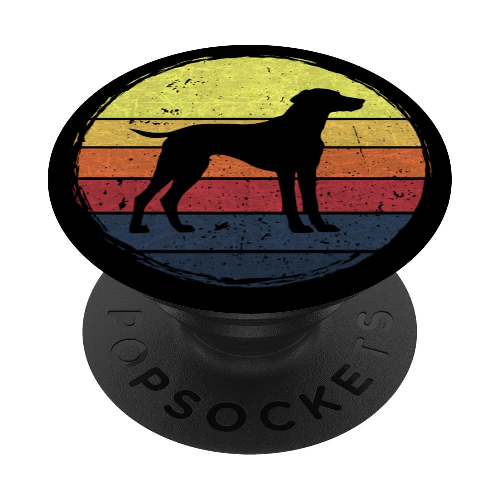 Mountain Cur Dog Retro Style PopSockets Swappable PopGrip