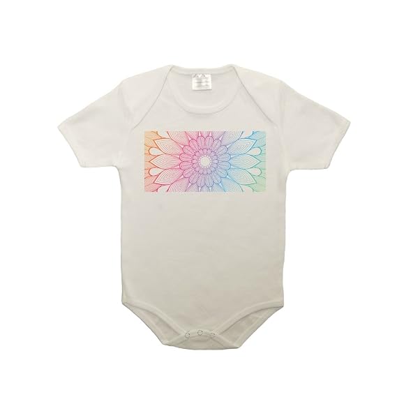 Mygoodprice Body Bébé 100 Coton Dessin Fleur 2 Amazonfr