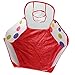 Diameter 90cm Pop up Hexagon Polka Dot Kids Toddlers Ball Play Pool Tent Carry Tote Toys (Whithout Ball)