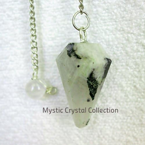 Multifaceted Rainbow Moonstone Pendulum (Small) Reiki Cleansed and Charged
