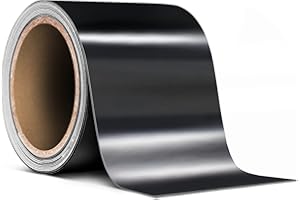 VViViD+ Satin Vinyl Detailing Pinstriping Trim Tape (3" x 20ft, Black)