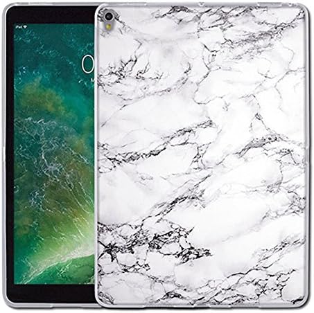 iPad Pro 10.5 Case, KHKJ Pattern Design [Clear Bumper] [Anti-Scratch] Soft TPU Skin Back Cover For Apple iPad Pro 10.5 inch (Style:03)
