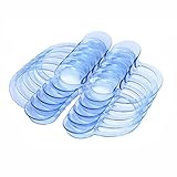 Dental Tools,Napoo 20pcs C-Shape BlueTeeth Whitening Intraoral Cheek Lip Retractor Mouth Opener for Mouth Guard Party Game (M)