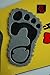 Toejamr Snowboard Stomp Pad - Bigfoot YETI - Gray
