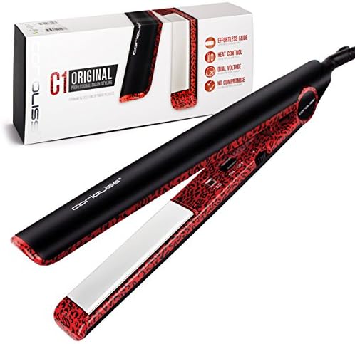 Corioliss C1 Red Leopard Professional Titanium Styling Iron