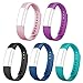 COOLEAD Replacement Straps Watch Band Replacement Bracelet Adjustable Wristband for ID115HR or ID115 Fitness Tracker Smart Watch