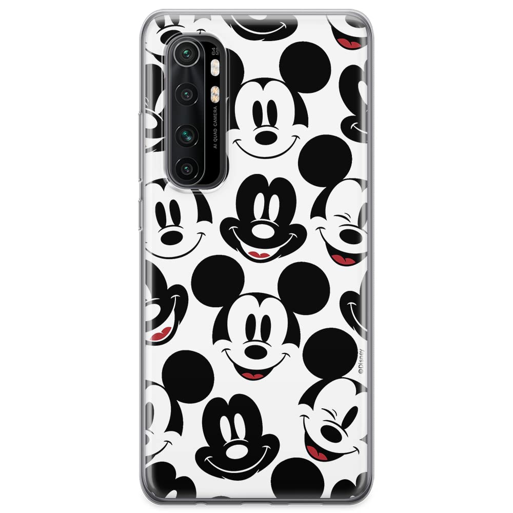 ERT GROUP mobile phone case for Xiaomi MI NOTE 10 Lite original and officially Licensed Disney pattern Mickey 018 optimally adapted to the shape of the mobile phone, case made of TPU