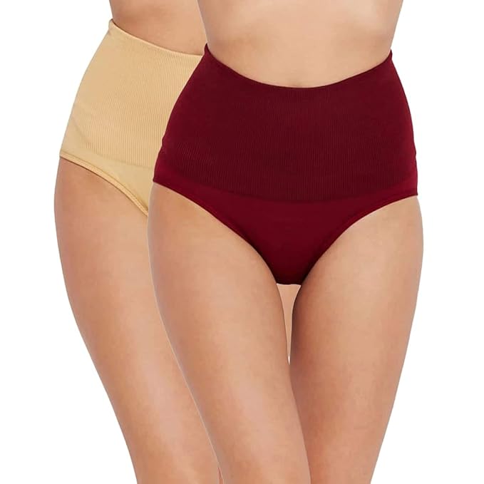 Buy Fashiol Womens Cotton & Spandex Underwear High Waist Panties Soft