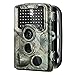 ENKEEO PH760 Trail Game Camera 16MP 1080P HD Wildlife Hunting Cams 47pcs 850nm IR Night Vision IP56 Water Resistant with 0.2s Trigger Time 2.4