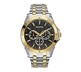 Bulova Men's Two Tone Multifunction Watch