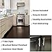 Gobrico Pack of 5 Stainless Steel Furniture Cabinet Pulls Dresser Handles T-bar Euro Style Kitchen Cupboard Door Knobs 128mm/5Inch Hole Centers