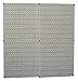 Wall Control 30-P-3232G Gray Metal Pegboard Pack