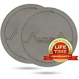 The ULTRA [2-Pack] : Premium Filter for AeroPress Coffee Makers by ALTURA + FREE eBOOK with Recipes, Tips, and More – Stainless Steel, Washable &amp; Reusable. Lifetime 100% Guarantee