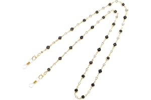 Yvey Colorful Beaded Eyeglass Chains for Women - Sunglasses, Spectacle, and Reading Glasses Neck Cord Strap Holder