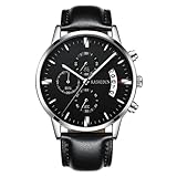 OLMECA Men's Watches Luxury Sports Business Casual Quartz Wristwatches Waterproof Chronograph Calendar Date Stainless Steel Band Gold Color