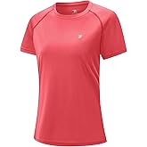 Gopune Women's Short Sleeve Shirts UPF 50+ Sun Protection T-Shrit Quick Dry Running Athletic Workout Rash Guard Tops