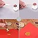 niceEshop(TM) 100 Ps European Retro Star Shape Sealing Wax with 1 Piece Wax Melting Spoon, 1 Piece Sealing Wax Stamp and 2 Pieces Wax