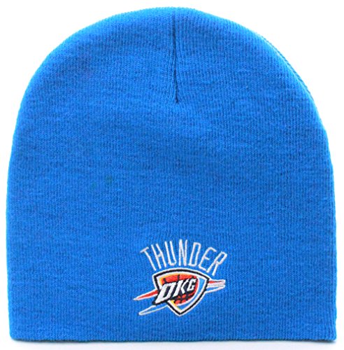 NBA OKC Cuffless Beanie Knit Toque Hat 