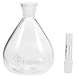 Amosfun Laboratory Glass Pycnometer 100ml Density