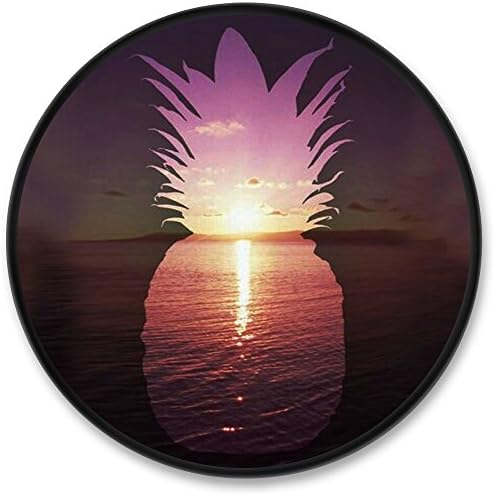 Mraika Universal Customized Pineapple Sunset Cell Phone Pop Phone Grip Socket for Almost All Phones and Cases