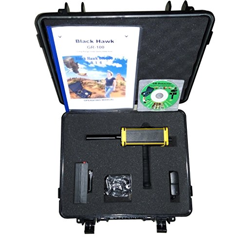 underground metal detector gold diamond detector Black Hawk GR-100 Long Range King Detector gold Gem Gold Metal detector underground gold detector gold and diamond detector long range gold locator