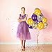 2023 Graduation Decorations Gold and Purple Balloons Gold Confetti Balloons 36 Pack for Birthday Bridal Shower Party Mardi Gras Party Classo of 2023 Decors