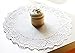 Juvale Lace Doilies Paper 250 Pack Set- Decorative Round Placemats Bulk, Table Runner, Cake Box Liners, Desserts - Baked Treat Display for Weddings, Tableware Decoration - White, 10.5 Inches