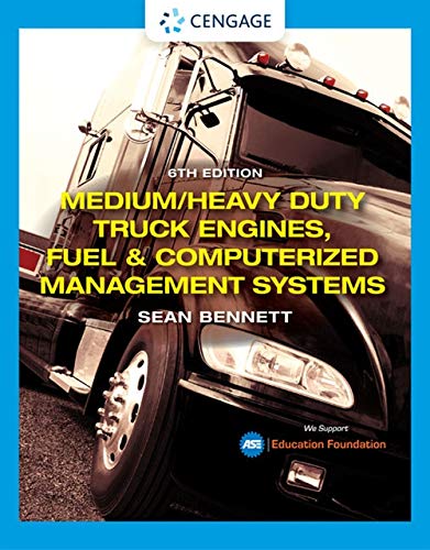 Medium/Heavy Duty Truck Engines, Fuel & Computerized Management Systems (MindTap Course List)