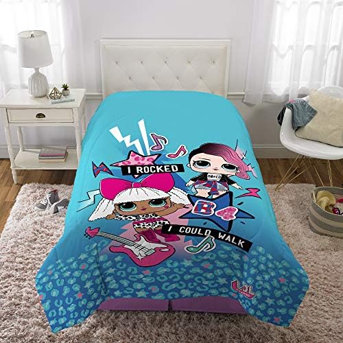 Comforter bedding set with cuddle pillow, value $87.08.