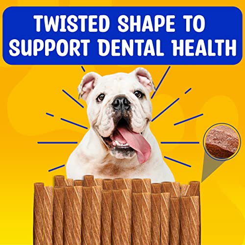 Paw & Pantry 5" Soft & Chewy USAChicken Twists Pack of 50 Rawhide