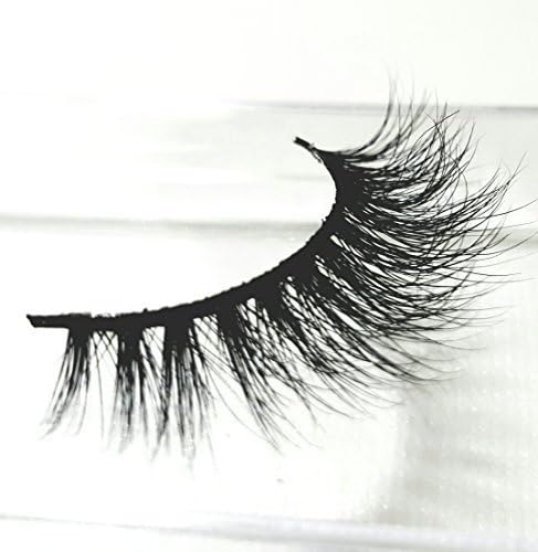 LUXILASH CHANEL Amazing Double Layered 3D Mink Lashes - Reusable 25 Times 100% Cruelty Free Real Siberian Mink Luxury Strip Natural False Eyelashes by LUXILASH